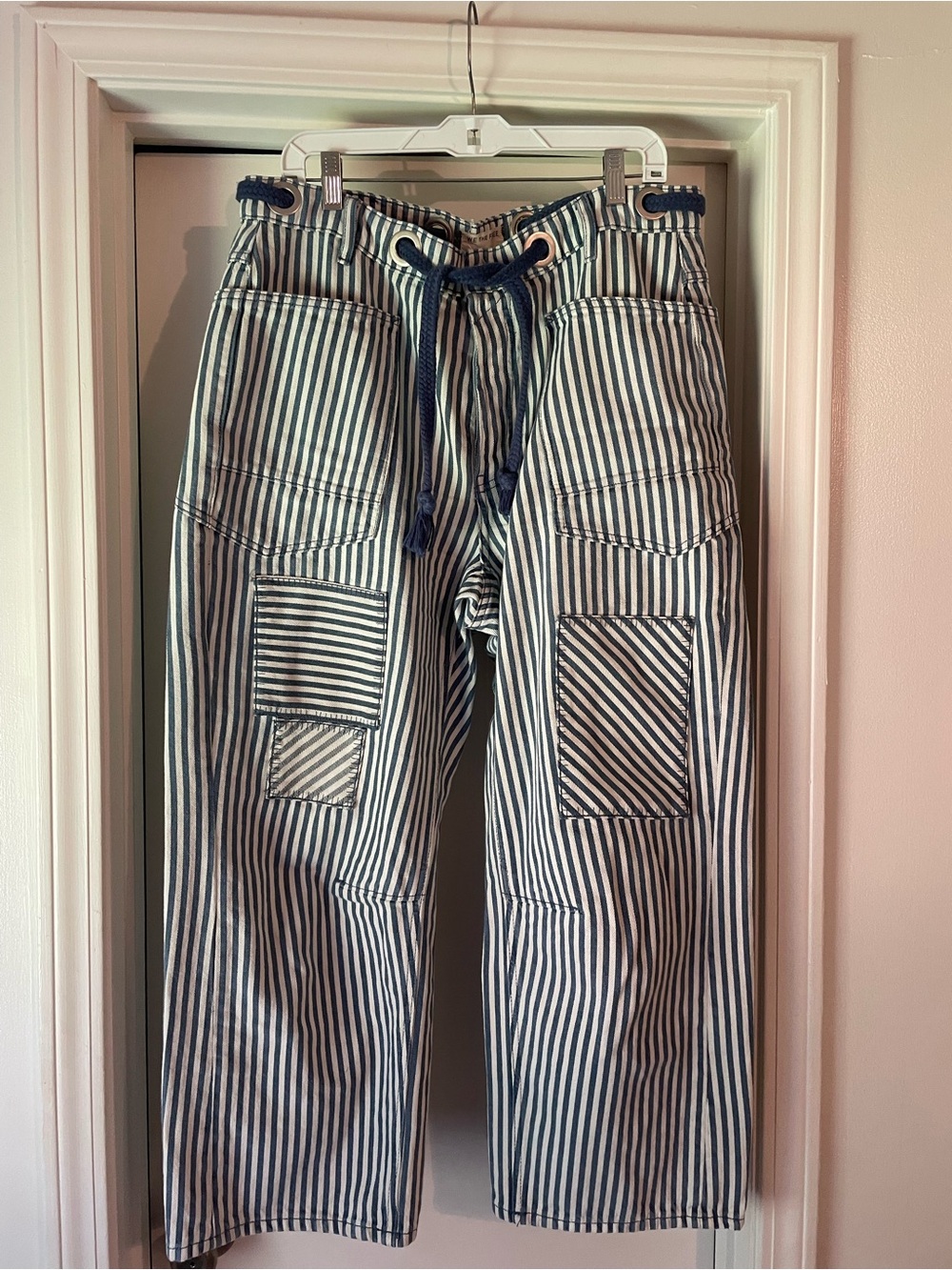We The Free railroad Moxie barrel jeans